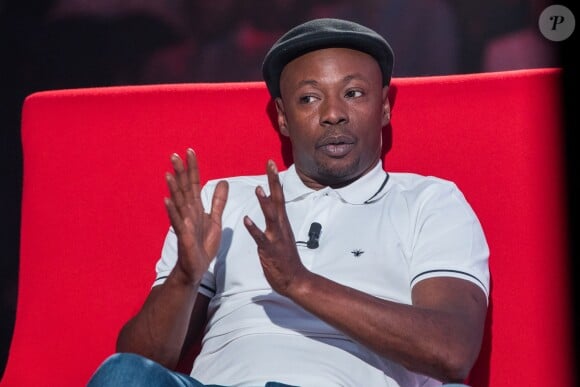 Exclusif - Enregistrement de l'émission "Le Divan" avec MC Solaar en invité et présentée par Marc-Olivier Fogiel. Emission diffusée le 12 octobre sur France 3. © Cyril Moreau / Bestimage