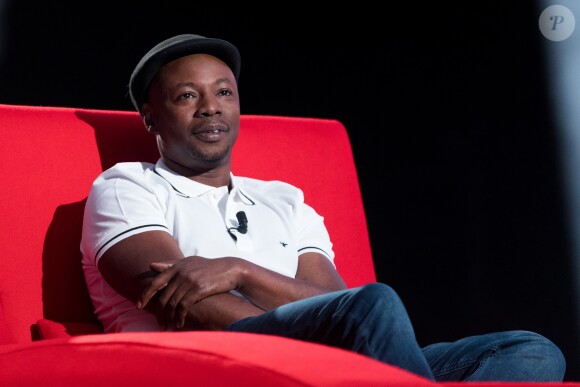 Exclusif - Enregistrement de l'émission "Le Divan" avec MC Solaar en invité et présentée par Marc-Olivier Fogiel. Emission diffusée le 12 octobre sur France 3. © Cyril Moreau / Bestimage