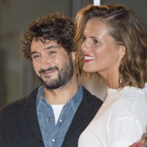 Laure Manaudou et son compagnon Jérémy Frérot - Arrivées à la 17ème cérémonie des NRJ Music Awards 2015 au Palais des Festivals à Cannes, le 7 novembre 2015.