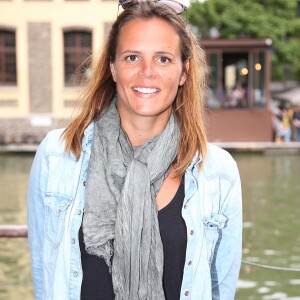 Exclusif - Laure Manaudou - 2ème édition de l'Open Swin Stars "Paris à la nage" au bassin de la Villette à Paris. Le 2 juillet 2016 © Marc Ausset-Lacroix / Bestimage