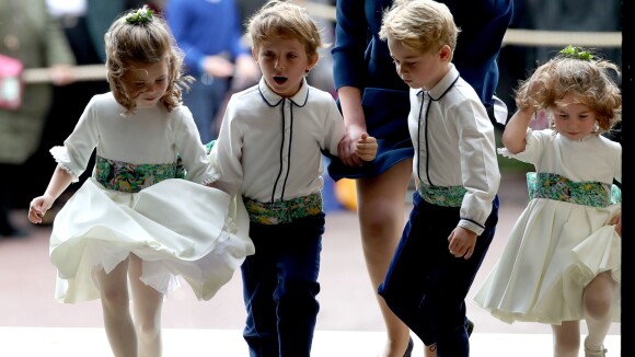 Mariage de la princesse Eugenie : Quand un garçon d'honneur s'envole !