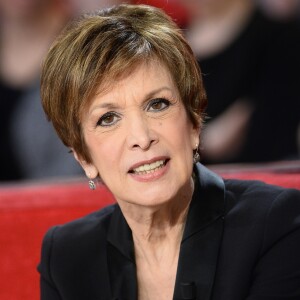 Catherine Laborde - Enregistrement de l'émission "Vivement Dimanche" à Paris le 10 février 2016 et qui sera diffusée le 14 février 2016. © Coadic Guirec/Bestimage