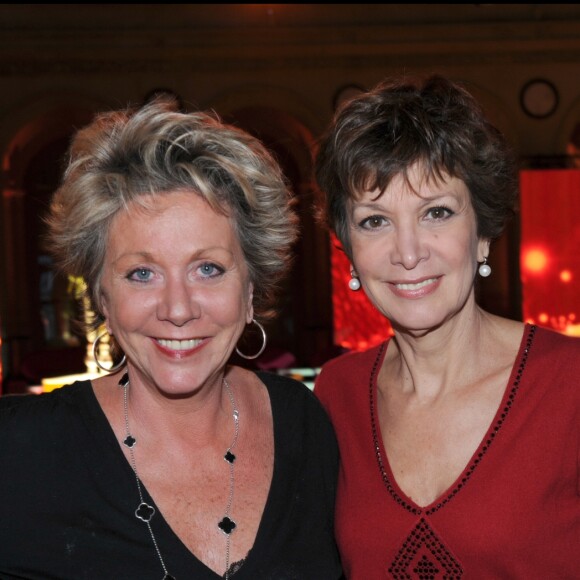 FRANCOISE ET CATHERINE LABORDE - COCKTAIL DE RENTREE DE TF1 AU PALAIS BRONGNIART A PARIS