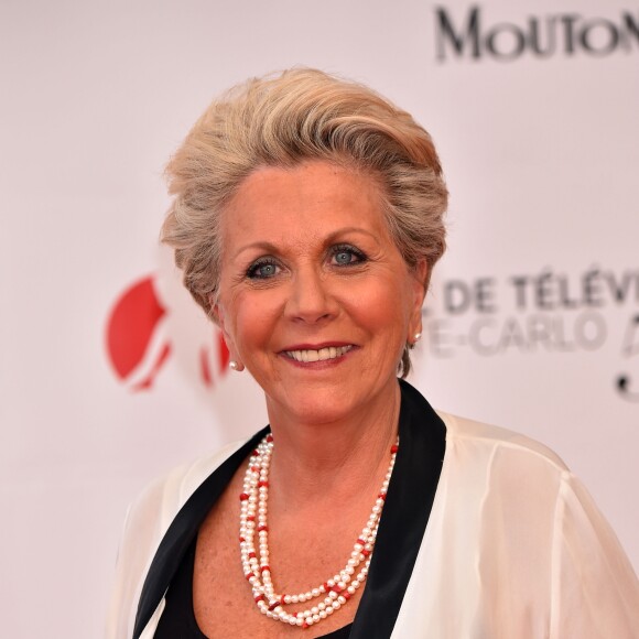 Françoise Laborde - Cérémonie d'ouverture du 56ème Festival de télévision de Monte-Carlo, le 12 juin 2016. © Bruno Bebert/Bestimage