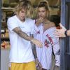 Justin Bieber et sa femme Hailey Baldwin sont allés prendre un petit déjeuner à Studio City, le 12 octobre 2018.