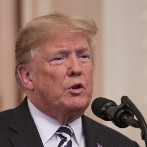 President Donald J. Trump - Cérémonie d investiture de Brett Kavanaugh - désormais l un des 9 juges nommés à vie de la Cour suprême des Etats-Unis , Washington le 8 octobre 2018