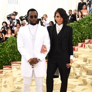 Cassie et Diddy au Met Gala 2018. New York, le 7 mai 2018.