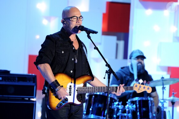 Exclusif - Pascal Obispo - Enregistrement de l'émission "Vivement Dimanche" au Studio Gabriel . Diffusion le 21 octobre 2018 sur france 2 . © Guillaume Gaffiot / Bestimage