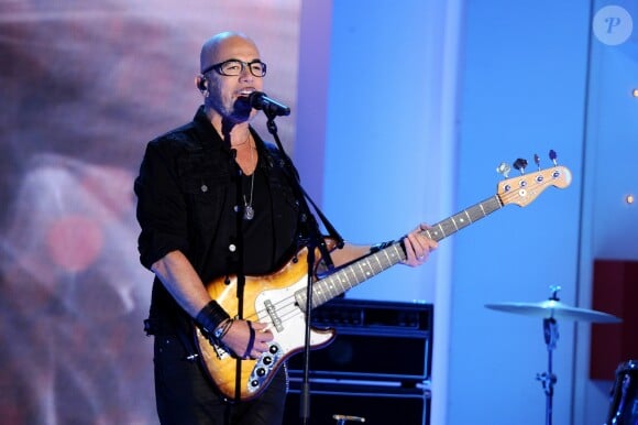Exclusif - Pascal Obispo - Enregistrement de l'émission "Vivement Dimanche" au Studio Gabriel . Diffusion le 21 octobre 2018 sur france 2 . © Guillaume Gaffiot / Bestimage