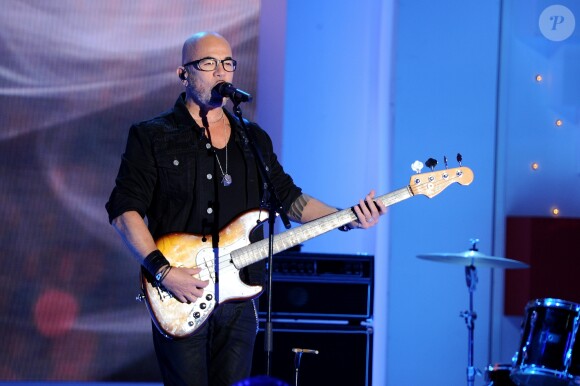 Exclusif - Pascal Obispo - Enregistrement de l'émission "Vivement Dimanche" au Studio Gabriel . Diffusion le 21 octobre 2018 sur france 2 . © Guillaume Gaffiot / Bestimage