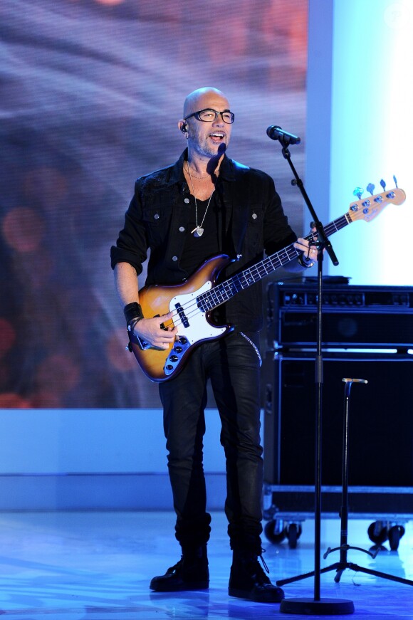 Exclusif - Pascal Obispo - Enregistrement de l'émission "Vivement Dimanche" au Studio Gabriel . Diffusion le 21 octobre 2018 sur france 2 . © Guillaume Gaffiot / Bestimage