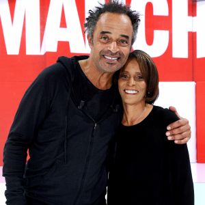 Exclusif - Yannick Noah et sa soeur Nathalie Noah - Enregistrement de l'émission "Vivement Dimanche" au Studio Gabriel . Diffusion le 21 octobre 2018 sur france 2 . © Guillaume Gaffiot / Bestimage