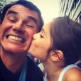 La belle attention de la fille de Jérôme Bertin pour la fête des Pères - Instagram, 15 juin 2014