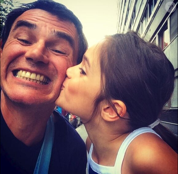 La belle attention de la fille de Jérôme Bertin pour la fête des Pères - Instagram, 15 juin 2014