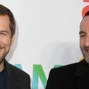 Guillaume Canet, Gilles Lellouche - Photocall du "Etam Live Show 2018" aux Beaux-Arts à Paris, le 25 septembre 2018. © Rachid Bellak/Bestimage