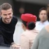 Exclusif - David Beckham avec sa femme Victoria et leurs enfants arrivent en Australie, le 21 octobre 2018.
