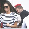 Exclusif - David Beckham avec sa femme Victoria et leurs enfants arrivent en Australie, le 21 octobre 2018.