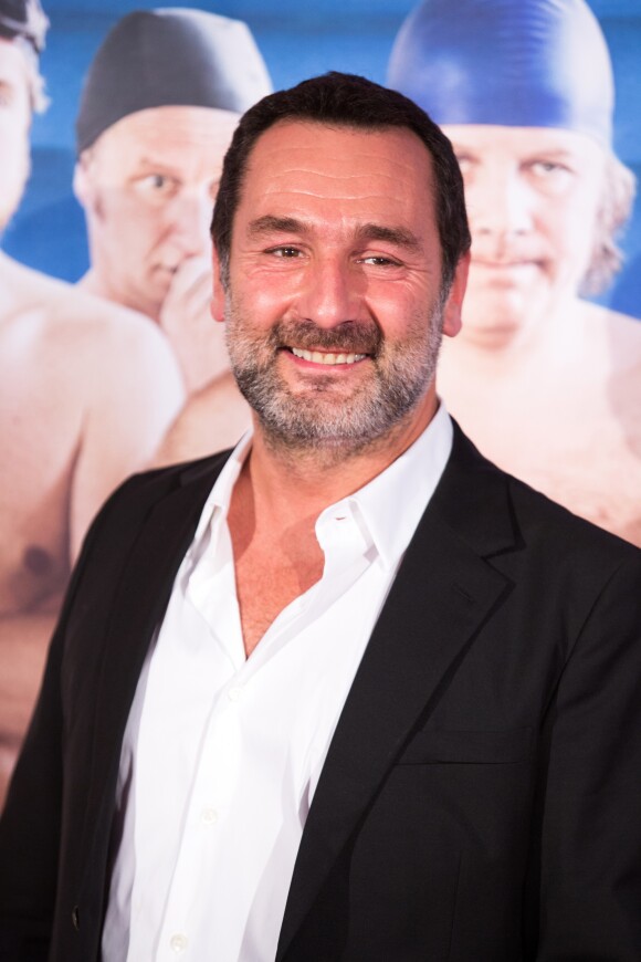 Gilles Lellouche lors de l'avant première du film "Le Grand Bain" au cinéma UGC De Brouckère, à Bruxelles, Belgique, le 10 octobre 2018.