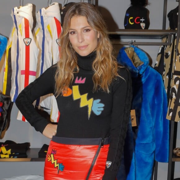 Laury Thilleman - Inauguration du flagship store Rossignol au 21 boulevard des Capucines à Paris, le 22 octobre 2018 avec la collaboration de J-C. de Castelbajac. © CVS/Bestimage