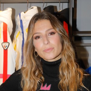 Laury Thilleman - Inauguration du flagship store Rossignol au 21 boulevard des Capucines à Paris, le 22 octobre 2018 avec la collaboration de J-C. de Castelbajac. © CVS/Bestimage