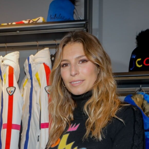 Laury Thilleman - Inauguration du flagship store Rossignol au 21 boulevard des Capucines à Paris, le 22 octobre 2018 avec la collaboration de J-C. de Castelbajac. © CVS/Bestimage