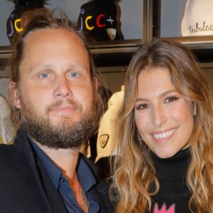 Guilhem de Castelbajac, Laury Thilleman - Inauguration du flagship store Rossignol au 21 boulevard des Capucines à Paris, le 22 octobre 2018 avec la collaboration de J-C. de Castelbajac. © CVS/Bestimage