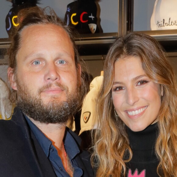 Guilhem de Castelbajac, Laury Thilleman - Inauguration du flagship store Rossignol au 21 boulevard des Capucines à Paris, le 22 octobre 2018 avec la collaboration de J-C. de Castelbajac. © CVS/Bestimage