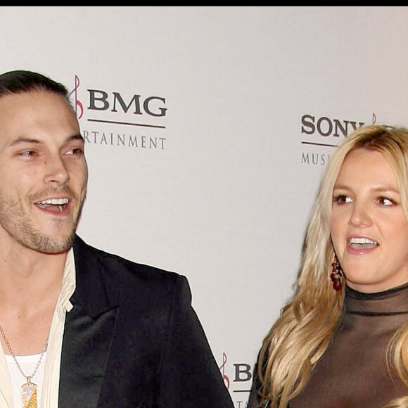 Britney Spears et Kevin Federline à Los Angeles. Février 2006.