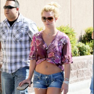 Britney Spears à Los Angeles. Octobre 2009.