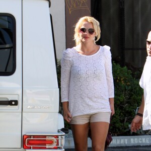 Britney Spears à Encino, septembre 2010.