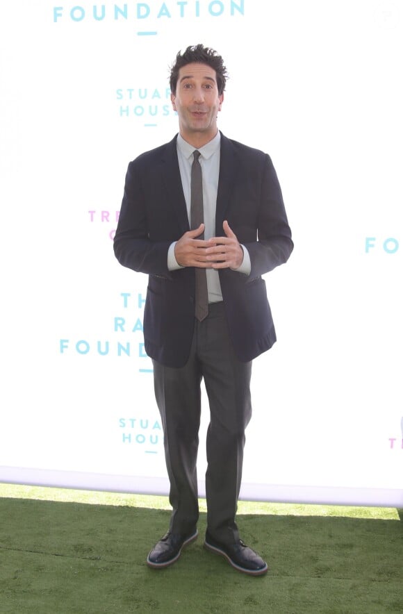 David Schwimmer au photocall du brunch "The 2018 Rape Foundation" à Beverly Hills. Los Angeles, le 7 octobre 2018.