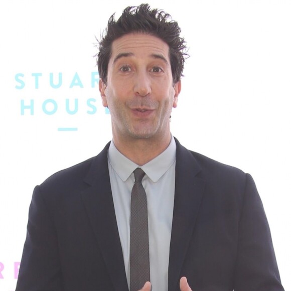 David Schwimmer au photocall du brunch "The 2018 Rape Foundation" à Beverly Hills. Los Angeles, le 7 octobre 2018.