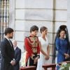 Mariage de Fernando Fitz-James Stuart, duc de Huéscar et Sofía Palazuelo au palais de Liria à Madrid le 6 octobre 2018.