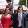 Sofia Palazuelo - Fernando Fitz-James Stuart (futur duc d'Albe) à la foire de Seville le 30 avril 2017.