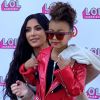Exclusif - Kim Kardashian et sa fille North West lors du LOL Kids Fashion Show à Los Angeles le 22 septembre 2018.