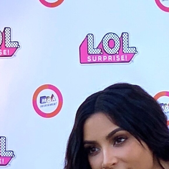 Exclusif - Kim Kardashian et sa fille North West lors du LOL Kids Fashion Show à Los Angeles le 22 septembre 2018.