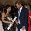 Le prince Harry et Meghan Markle aux Australian Geographic Society Awards à Sydney, en Australie, le 26 octobre 2018.