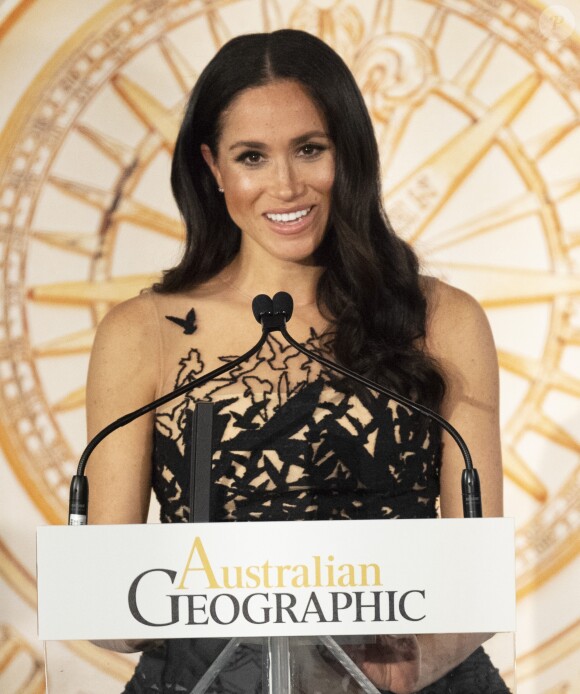 Meghan Markle aux Australian Geographic Society Awards à Sydney, en Australie, le 26 octobre 2018.
