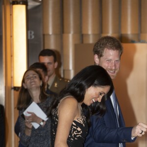 Le prince Harry et Meghan Markle aux Australian Geographic Society Awards à Sydney, en Australie, le 26 octobre 2018.