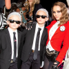 Lily-Rose Depp et les fils de Brad Kroenig, Hudson et Jameson Kroenig, ont assisté à la soirée d'Halloween organisée par V Magazine et Chanel au Jane's Carousel. New York, le 26 octobre 2018.