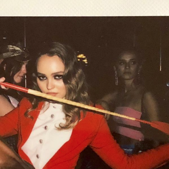 Lily-Rose Depp a assisté à la soirée d'Halloween organisée par V Magazine et Chanel au Jane's Carousel. New York, le 26 octobre 2018.