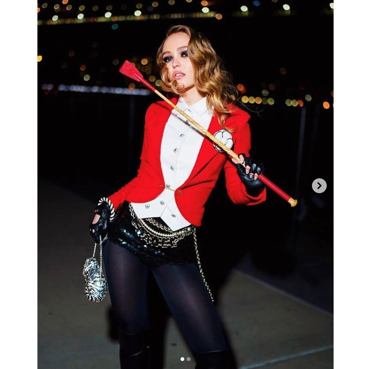 Photo : Lily-Rose Depp a assisté à la soirée d'Halloween organisée par ...