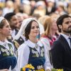 La princesse Madeleine de Suède, la princesse Sofia (Hellqvist) de Suède, le prince Carl Philip de Suède - La famille royale de Suède a pris part aux célébrations de la Fête nationale au musée Skansen à Stockholm, Suède, le 6 juin 2018.