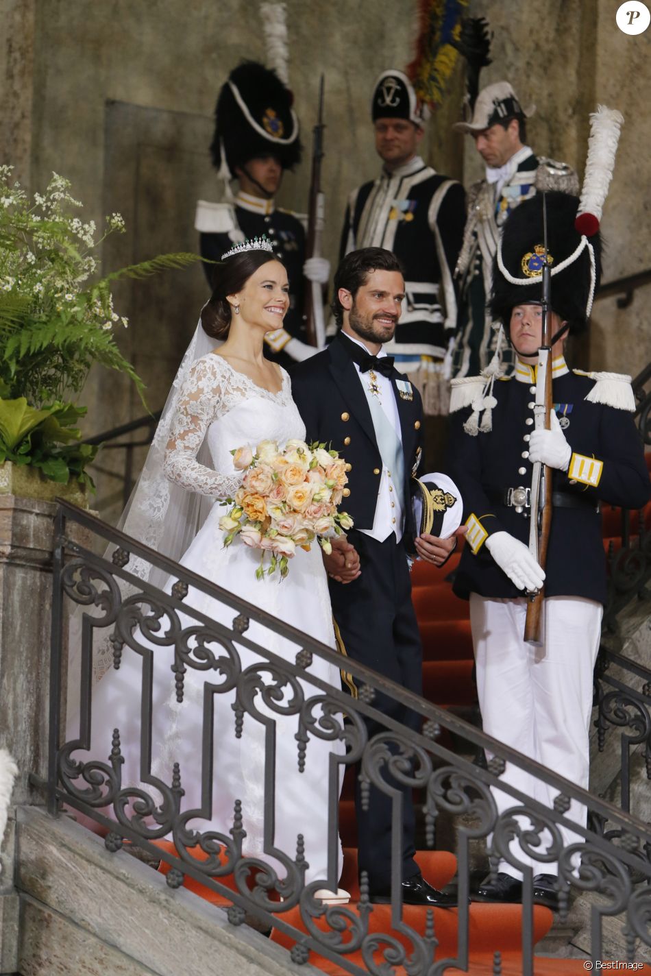 Carl Philip De Suède Mariage Mariage du prince Carl Philip de Suède et Sofia Hellqvist à la chapelle