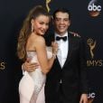 Sofia Vergara et son fils Manolo Gonzalez-Ripoll Vergara à la 68ème cérémonie des Emmy Awards au Microsoft Theater à Los Angeles, le 18 septembre 2016.