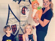 Princesse Adrienne, 7 mois : Trop mignonne en citrouille d'Halloween !