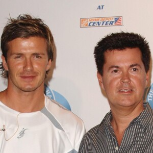 David Beckham et Simon Fuller en 2005