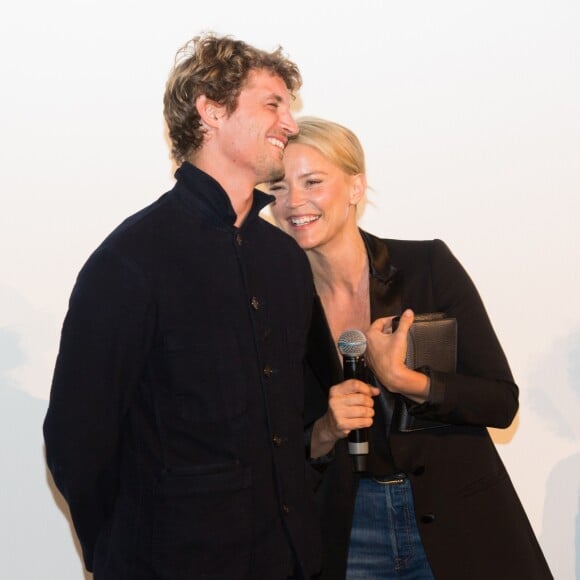 Exclusif - Virginie Efira et Niels Schneider lors de la présentation du film "Un amour impossible" lors de la 33ème edition du festival du film francophone à Namur en Belgique le 29 septembre 2018.