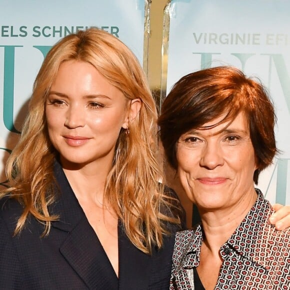 Virginie Efira et Catherine Corsini lors de la première d'Un Amour Impossible à Paris le 5 novembre 2018.