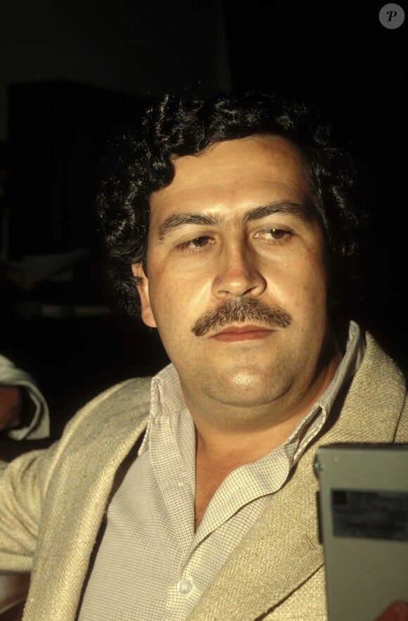 Pablo Escobar en Colombie en 1988.